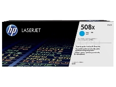 Тонер Картридж HP 508X CF361X голубой для HP CLJ M552/M553 (9500стр.)