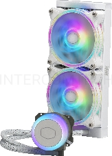 Система охлаждения Cooler Master ML240 ILLUSION White Edition 27mm wide radiator,120mm ARGB Gen2 fan*2,Pump ARGB Gen 2 LED