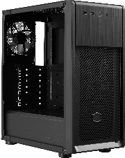 Корпус без блока питания Cooler Master Elite 500, 2xUSB3.2, 1x120Fan, w/o PSU, Black, w/o ODD, Window TG left panel, ATX