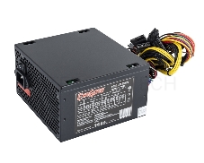 Блок питания 500W Exegate 500NPX, ATX, black,12cm fan, 24+4pin, 6/8pin PCI-E, 3*SATA, 2*IDE, 1*FDD