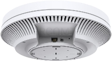 Точка доступа TP-Link 11AX dual-band ceiling access point, up to 1200 Mbit / s at 5 GHz and up to 574 Mbit / s at 2.4 GHz,  1 10/100/1000Mbps LAN port, support PoE 802.3at standard, support BSS coloring, Seamless Roaming, Mesh, Band Steering, Airtime Fair