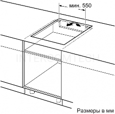 Встраиваемая электрическая панель Bosch PUF612FC5E