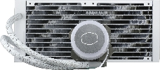 Система охлаждения Cooler Master ML240 ILLUSION White Edition 27mm wide radiator,120mm ARGB Gen2 fan*2,Pump ARGB Gen 2 LED