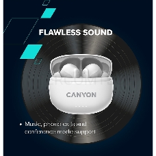 Беспроводные вкладыши наушники CANYON TWS-8, Bluetooth headset, with microphone