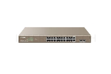 Коммутатор управляемый IP-COM G3326P-24-410W, настенный, настольный, 1000 Мбит/сек, 24 port, SFPx