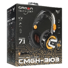 Гарнитура игровая CROWN CMGH-3103 Black&orange