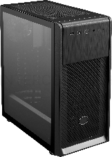 Корпус без блока питания Cooler Master Elite 500, 2xUSB3.2, 1x120Fan, w/o PSU, Black, w/o ODD, Window TG left panel, ATX