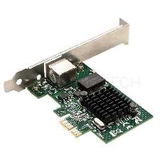 Сетевой адаптер ExeGate EXE-BCM5721 (PCI-E x1, порт 1xRJ45, 10/100/1000Mbps, Gigabit Chipset Broadcom BCM5721)