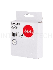 Струйный картридж Sakura LC3617BK для Brother, черный, 16 мл., 550 к.