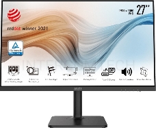 Монитор MSI 27 Modern MD271P черный IPS LED 16:9 HDMI M/M матовая HAS Piv 250cd 178гр/178гр 1920x1080 75Hz FHD USB 5.6кг