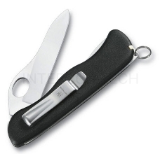 Нож перочинный Victorinox Sentinel One Hand (0.8416.M3) 111мм 5функций черный карт.коробка