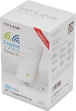 Повторитель беспроводного сигнала TP-Link SOHO RE200 10/100BASE-TX/Wi-Fi белый поставляется без кабеля RJ-45