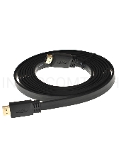 Кабель HDMI 19M/M,плоский, ver. 2.0, 4K@60 Hz 3m VCOM <CG522F-3M>