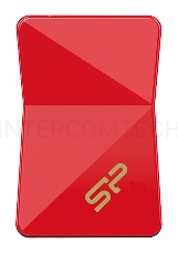 Флеш Диск Silicon Power 8Gb Jewel J08 SP008GBUF3J08V1R USB3.0 красный