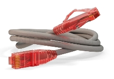 Патч-корд Hyperline PC-LPM-UTP-RJ45-RJ45-C5e-0.3M-LSZH-GY Патч-корд U/­UTP, Cat.5е, LSZH, 0.3 м, серый 
