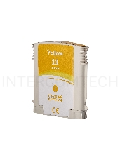 Струйный картридж Sakura C4838A (№11 Yellow) для HP, желтый, 29 мл., 2550 к.