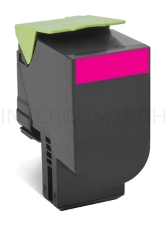 Тонер картридж Lexmark 80C8HM0 Тонер-картридж, Magenta {CX410/CX510, LRP (3K)}