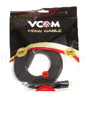 Кабель HDMI 19M/M,плоский, ver. 2.0, 4K@60 Hz 3m VCOM <CG522F-3M>