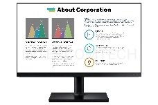 Монитор 23.8 Samsung  F24T450FQI черный PLS LED 16:9 HDMI матовая HAS Piv 250cd 178гр/178гр 75Hz 1920x1080 DP FHD