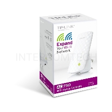 Повторитель беспроводного сигнала TP-Link SOHO RE200 10/100BASE-TX/Wi-Fi белый поставляется без кабеля RJ-45