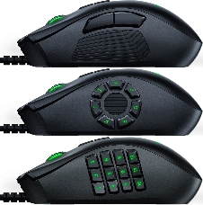 Игровая мышь Razer Naga Trinity Razer Naga Trinity - Multi-color Wired MMO Gaming Mouse - FRML Packaging