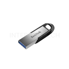 Флеш Диск Sandisk 64Gb Cruzer Ultra Flair SDCZ73-064G-G46 USB3.0 серебристый/черный