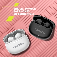 Беспроводные вкладыши наушники CANYON TWS-8, Bluetooth headset, with microphone