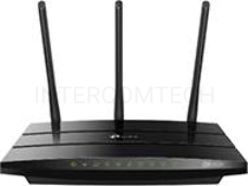 Беспроводный двухдиапазонный  TP-Link маршрутизатор с VDSL/ADSL модемом SOHO Archer VR400, 867 Мбит/с + 300 Мбит/с, VDSL2/ADSL2+, Annex A, 4 порта 100 Мбит/с, 1 порт WAN 1000 Мбит/с, 1 порт USB 2.0