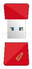 Флеш Диск Silicon Power 8Gb Jewel J08 SP008GBUF3J08V1R USB3.0 красный
