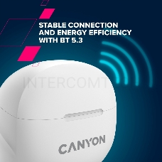 Беспроводные вкладыши наушники CANYON TWS-8, Bluetooth headset, with microphone