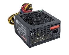 Блок питания 500W Exegate 500NPX, ATX, black,12cm fan, 24+4pin, 6/8pin PCI-E, 3*SATA, 2*IDE, 1*FDD