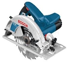 Пилы электрические сабельные, ленточные, Лобзики Bosch GKS 190 0601623000 Пила дисковая {1200 Вт, 190х30мм, 66мм, 4,2кг, коробка}