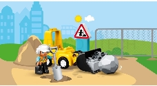 Конструктор Lego Duplo Бульдозер (элем.:10) пластик (2+) (10930)