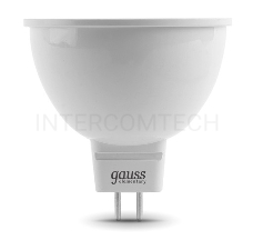 Лампа GAUSS LED Elementary 13526 MR16 GU5.3 5.5W 4100К  1/10/100