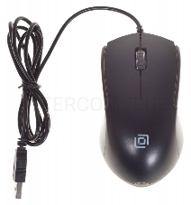 Мышь Oklick 245M черный оптическая (1000dpi) USB (3but)