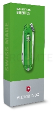 Нож перочинный Victorinox Classic Green Tea (0.6223.T41G) 58мм 7функц. карт.коробка