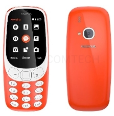 Телефон сотовый Nokia 3310 DS (2017) Red  TA-1030 [A00028102]