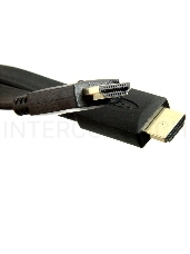 Кабель HDMI 19M/M,плоский, ver. 2.0, 4K@60 Hz 3m VCOM <CG522F-3M>