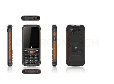 Мобильный телефон F+ R280C черно-оранжевый