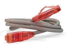 Патч-корд Hyperline U/­UTP, Cat.5e, LSZH, 5 м, серый 
