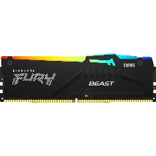 Модуль памяти Kingston 32GB 6000MT/s DDR5 CL40 DIMM (Kit of 2) FURY Beast RGB