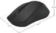 Мышь Defender Accura MM-935 Black USB {Беспроводная оптическая мышь, 4 кнопки,800-1600 dpi} 52935