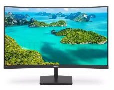 Монитор 27 Philips 271E1SCA/00 Black (VA, изогнутый, 1920x1080, 4 ms, 178°/178°, 250 cd/m, 3000:1, +HDMI, +MM)