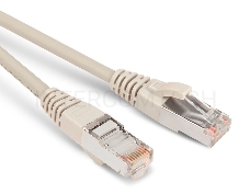 Патч-корд Hyperline PC-LPM-STP-RJ45-RJ45-C5e-2M-LSZH-GY Патч-корд F/­UTP, экранированный, Cat.5e, LSZH, 2 м, серый  