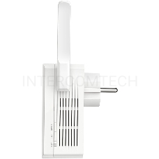 Сетевой адаптер TP-Link SOHO  TL-WA860RE 300Mbps Wireless N Wall Plugged Range Extender with AC Passthrough, QCA(Atheros), 2T2R, 2.4GHz, 802.11b/g/n, 1 10/100Mbps LAN port, Range Extender button, Range Extender mode, suppo поставляется без кабеля RJ-45