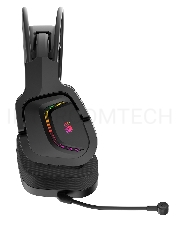 Наушники с микрофоном A4Tech Bloody MR575 черный BT оголовье (MR575)