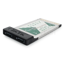 Контроллер Gembird CardBus PCMCIA на 2 SATA порта