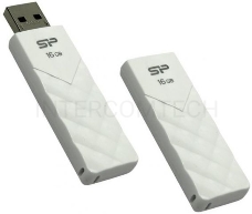 Флеш Диск Silicon Power 16Gb Ultima U03 SP016GBUF2U03V1W USB2.0 белый