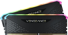 Модуль памяти DDR4 Corsair Vengeance RGB RS 16GB (2x8Gb) 3200MHz CL16 (16-20-20-38) 1.35V / CMG16GX4M2E3200C16 / Black