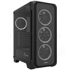 Корпус ZALMAN Z7 NEO, без БП, большое боковое окно, черный, ATX